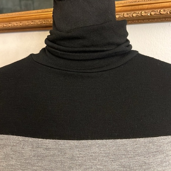 Banana Republic Two-Tone Long Sleeve Top, Sz. M. - Picture 4 of 9